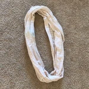 Pink Anthropologie infinity scarf